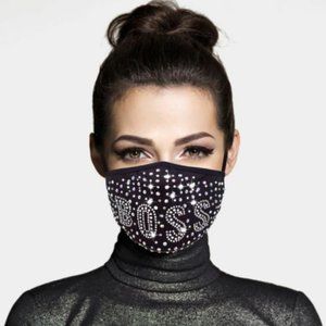 BOSS Fashion Bling Face Mask